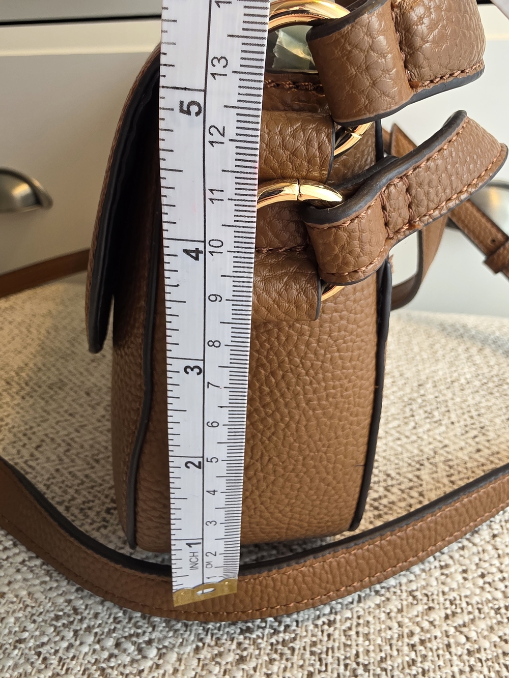 Tommy Hilfiger Brown Crossbody Bag - Picture 8 of 9